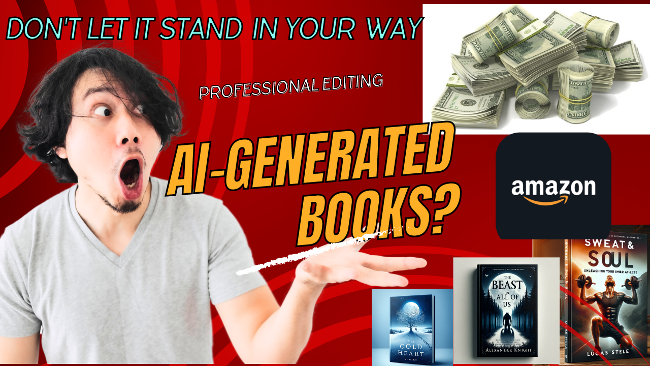 I proofread and edit AI-generated books