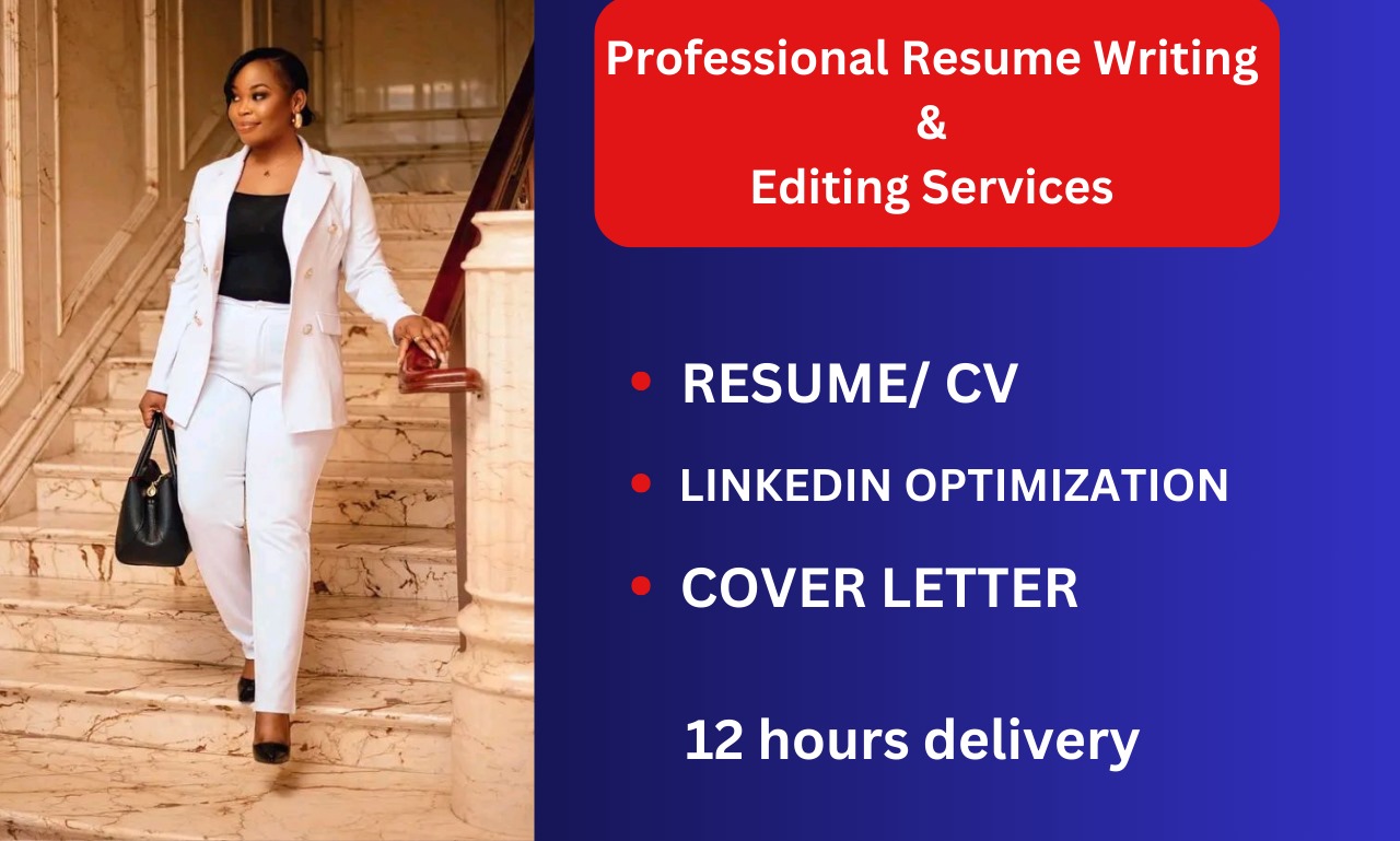 I will deliver a 6 hour professional resume